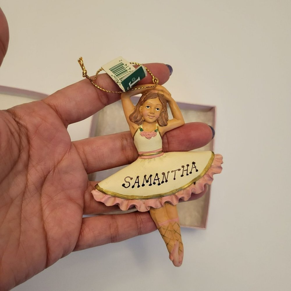 Midwest Customized Christmas Ornament Ballerina "Samantha"